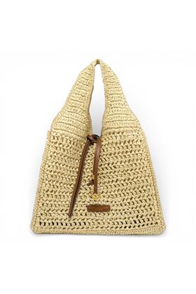 Borsa Gianni Chiarini in paglia crochet colore naturale. GIANNI CHIARINI | 11953-CORDA